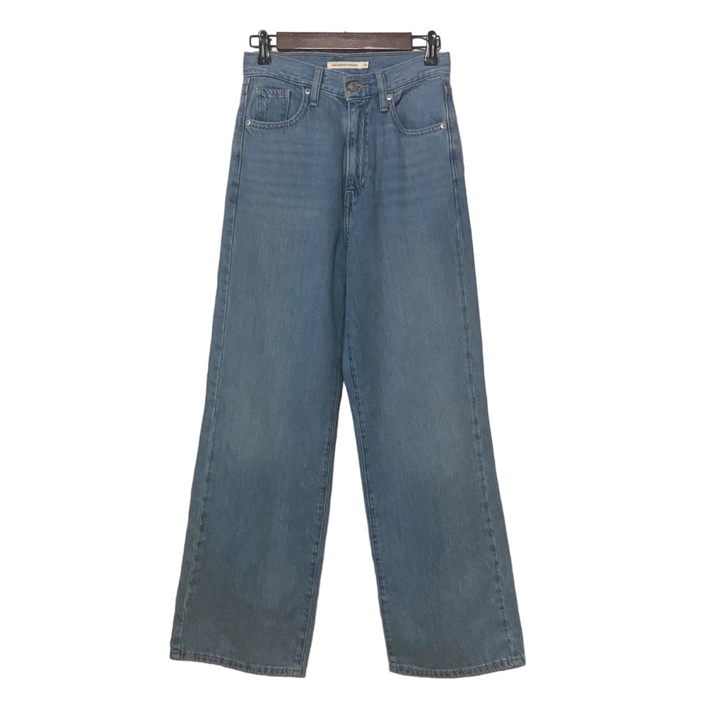 Levi’s Jeans High Waisted Straight Womens 26 Blue Denim